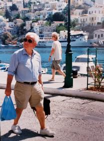 Walter Kaegi during his travels