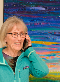 Claudia Goldin shortly after winning the Nobel