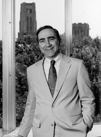 Hugo Sonnenschein in his office circa 1993