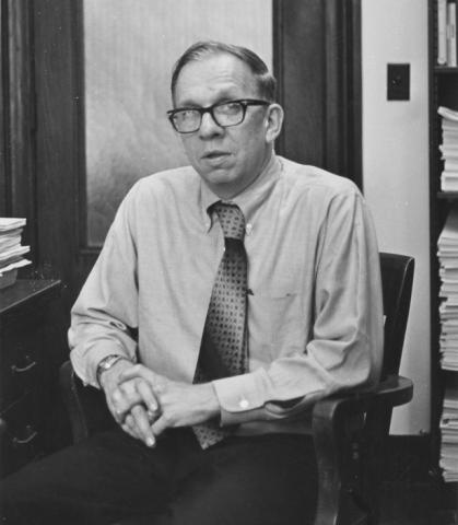 Prof. Tolley early in his career at UChicago.
