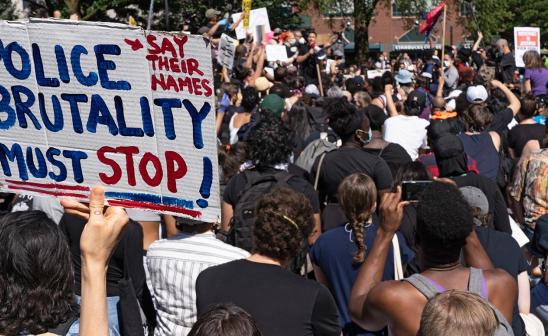 photo of protesters