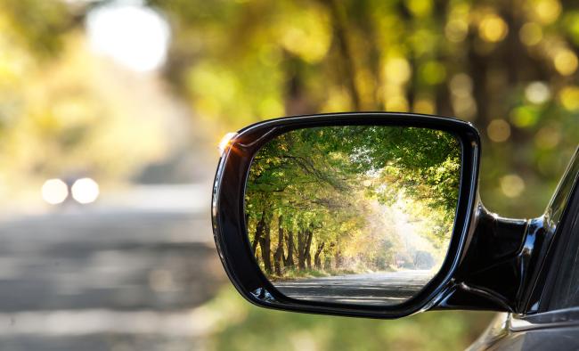 car side mirror