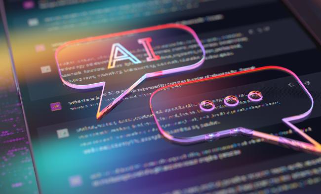 illustration of AI technology