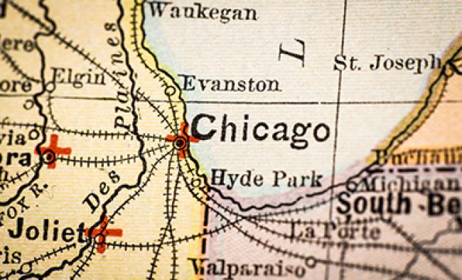 Chicago map