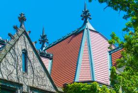 rooftops on the quadrangle