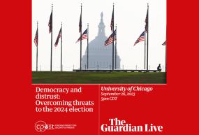 Democracy and Distrust Event banner